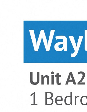 Unit A2 1 Bedroom + 1 Bath Unit A2 1 Bedroom + 1 Bath